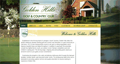Desktop Screenshot of goldenhillsgolf.com